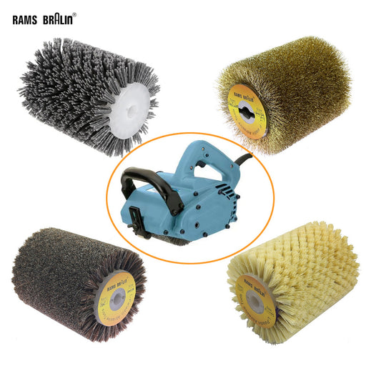 100x120x13mm Polishing Wheel Brush for Wood Metal Grinding Makita 9741 Wheel Sander Tools