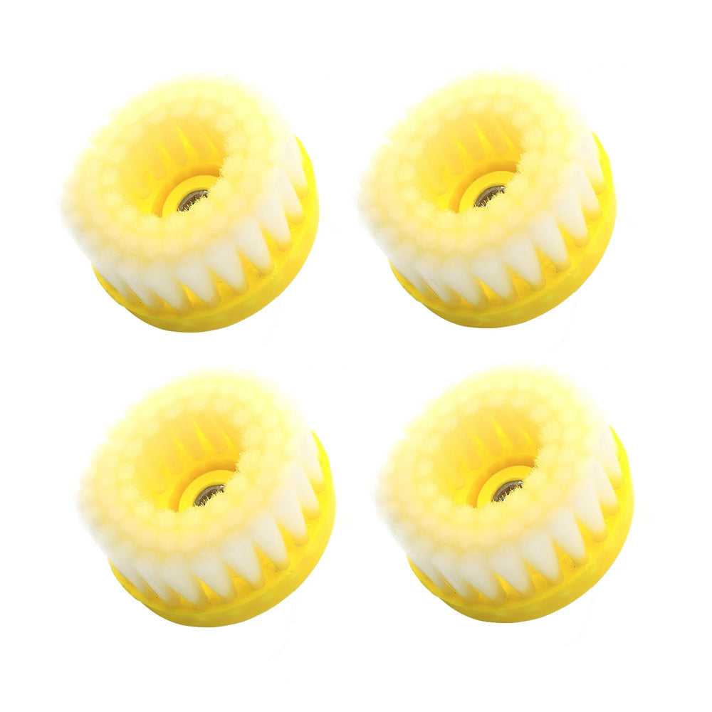 4 pcs 110mm Clean Brush Drill Wheel for Sofa Carpet Car interiors Floor Cleaning