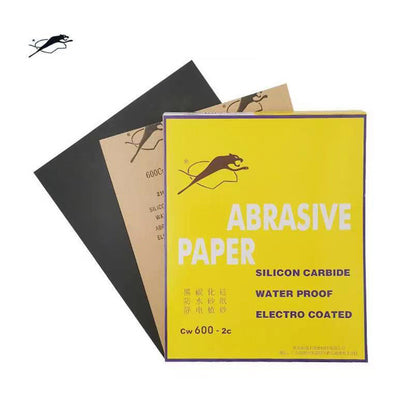 100 sheets Waterproof Abrasive Sandpaper Silicon Carbide P60-P3000 Sanding Paper