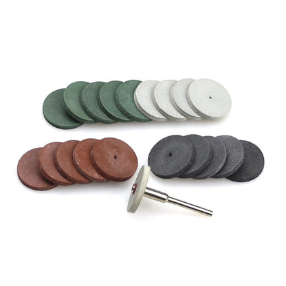 100 pcs/Box Silicon Rubber Polishing Wheel Dental Lab Material Metal Alloy Grinding