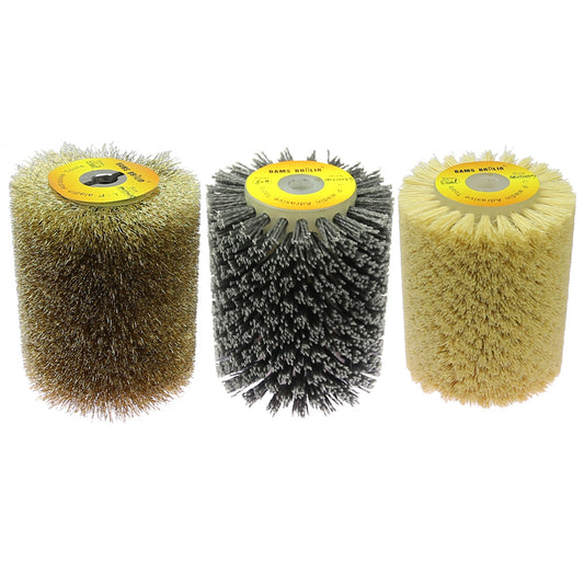 100x120x13mm Polishing Wheel Brush for Wood Metal Grinding Makita 9741 Wheel Sander Tools