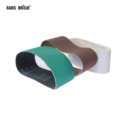 18"x3" Abrasive Sanding Belts M990 Grinder Tool Wood Soft Metal Polishing 457x75mm Hard Metal Grinding