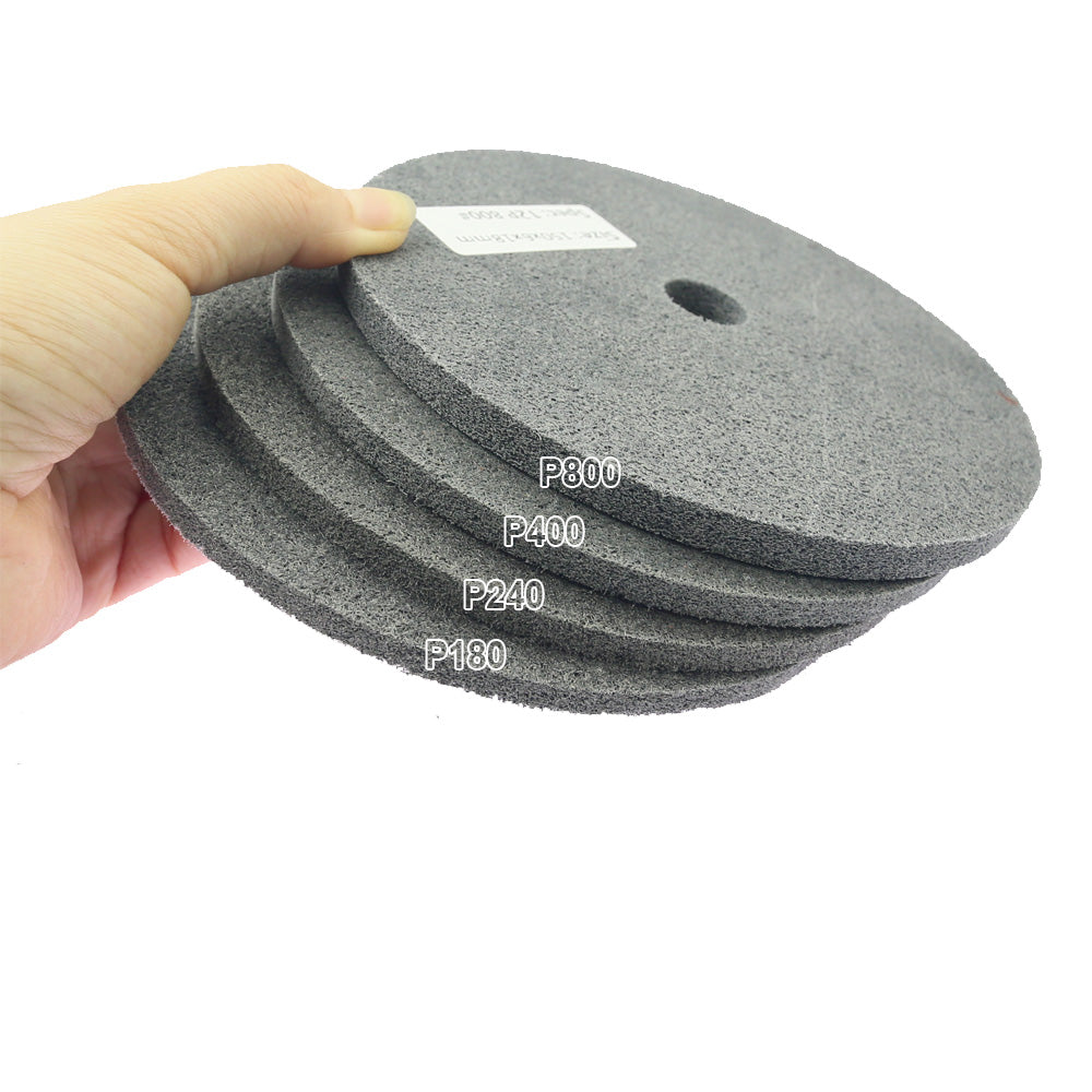 10 pcs 6"/150mm Supper-thin Nylon Polishing Disc for Stainless Steel Welding Spot Slot Grinding