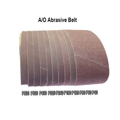 18"x3" Abrasive Sanding Belts M990 Grinder Tool Wood Soft Metal Polishing 457x75mm Hard Metal Grinding