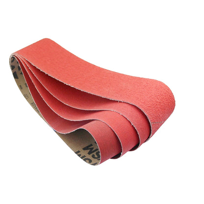 4 pcs VSM XK850X Ceramic Sanding Abrasive Belts for Superhard Steel Grinding