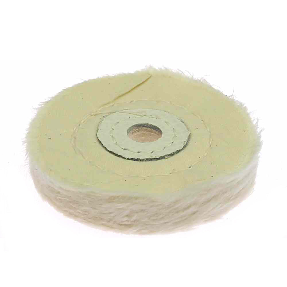 10 pieces 3"/4"/5" Cotton Lint Mirror Polishing Wheel Jewelry Buffing Wheel