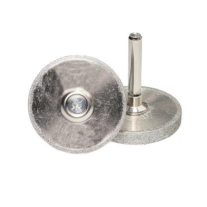 1 piece 1/4 in. Shank Diamond Grinding Wheel Flat Double Inclined Abrasive Wheel Portable Electric Grinder 8006 Tools