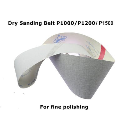 10 pieces 610x100mm A/O Abrasive Sanding Belts 24"x4" P40-P800 for Wood Soft Metal Polishing