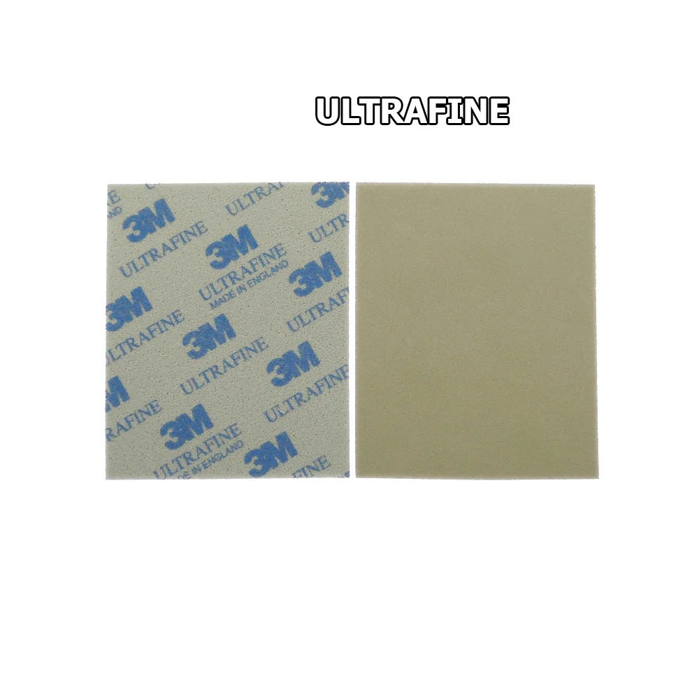 20 pcs 4.5"x5.5" Softback Sanding Sponge Abrasive Sheets 3M 02600 02601 02602 02604 02606 for Precision Polishing