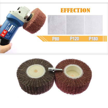 1 piece 120*50mm M14 Angle Grinder Polishing Wheel Stainless Steel Surface Conditioning Wheel