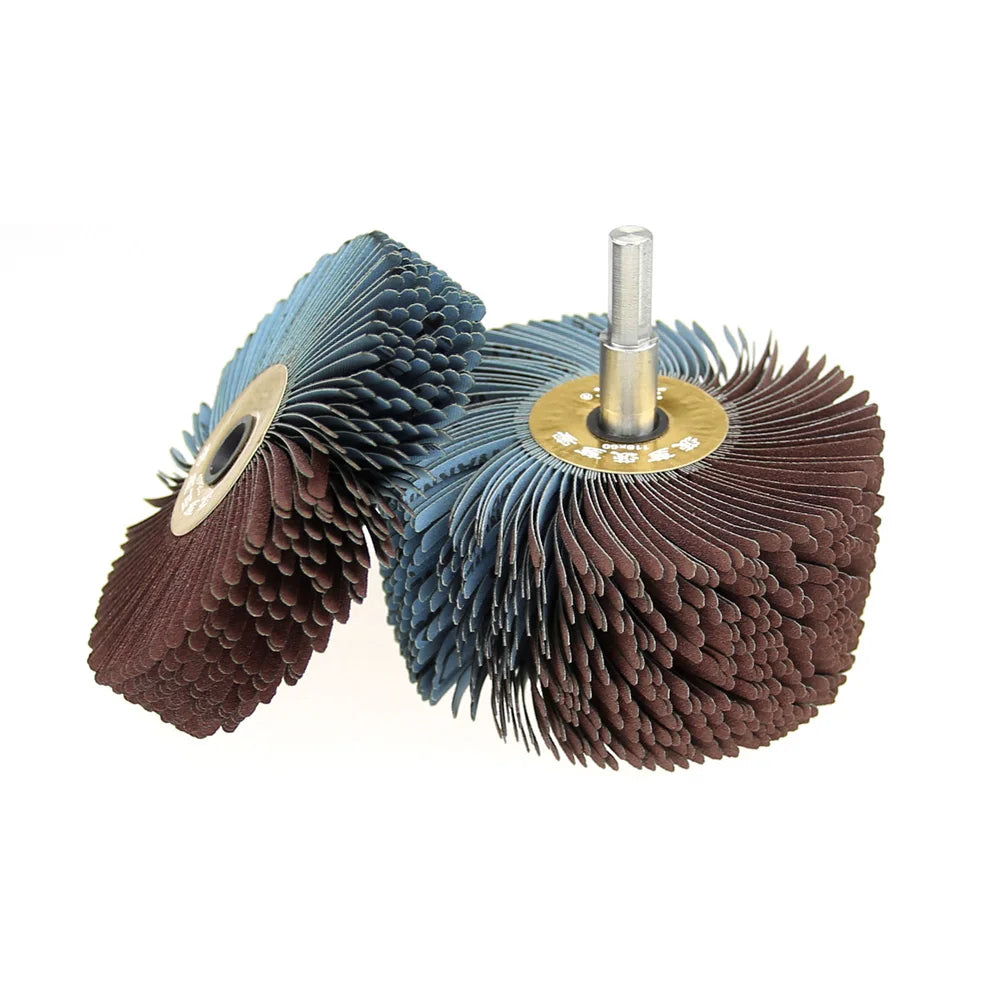 1 piece 118mm Sanding Cloth Wire Polishing Brush Drill Woodworking Grinding Head Wheel