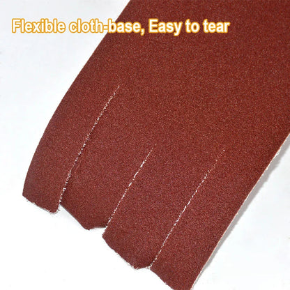 1 Roll 4" Sanding Screen Roll Emery Cloth Hand Flexible Tearable Polishing Grinding Pad