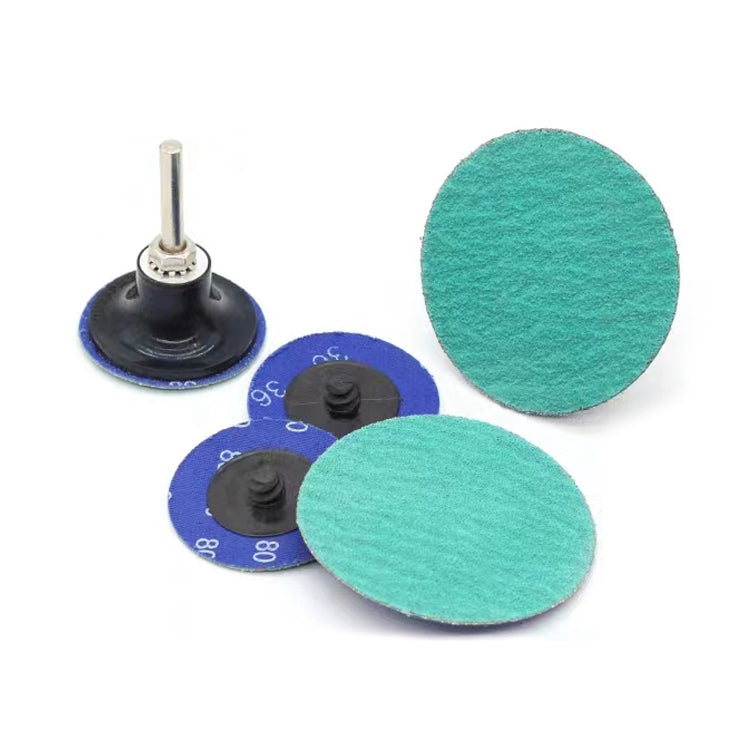 100 pieces 3M 577F Zirconia Sanding Discs Quick Change P40-120 for Supper Hard Metal Alloy Knife Grinding