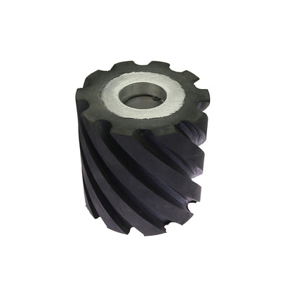 100*100mm Grooved Rubber Contact Wheel Belt Grinder Part