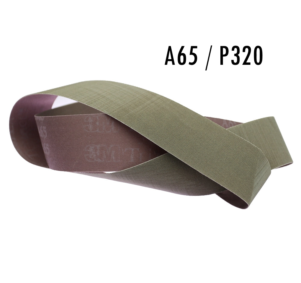 6 pcs 3M Trizact Cloth Belt 237AA Medium to Super Fine Sanding Band