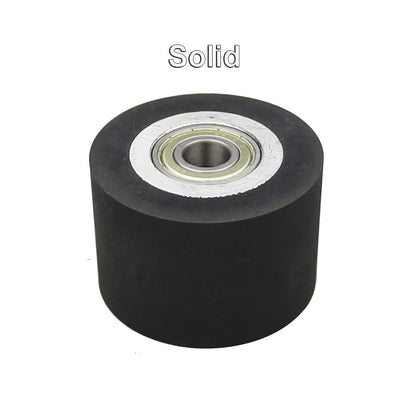 1 piece 75x50mm Rubber Contact Wheel Belt Grinder Backstand Idler Wheel