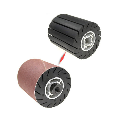 90x100x19mm Rubber Expander Centrifugal Wheel / Sanding Sleeves / Adapter for Angle Grinder Metal Polishing Set