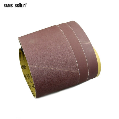 10 pieces 1220/2000 * 50/75/100/150mm Abrasive Sanding Belts Wood Soft Metal Grinding