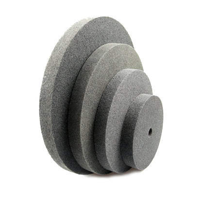 1 pieces 150/200/250/300mm * 25mm Nylon Fiber Polishing Wheel Non-woven Unitized Wheel