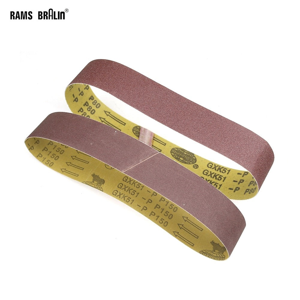 20 pieces 686*50mm Abrasive Sanding Belts 2"*27" P60 - P800