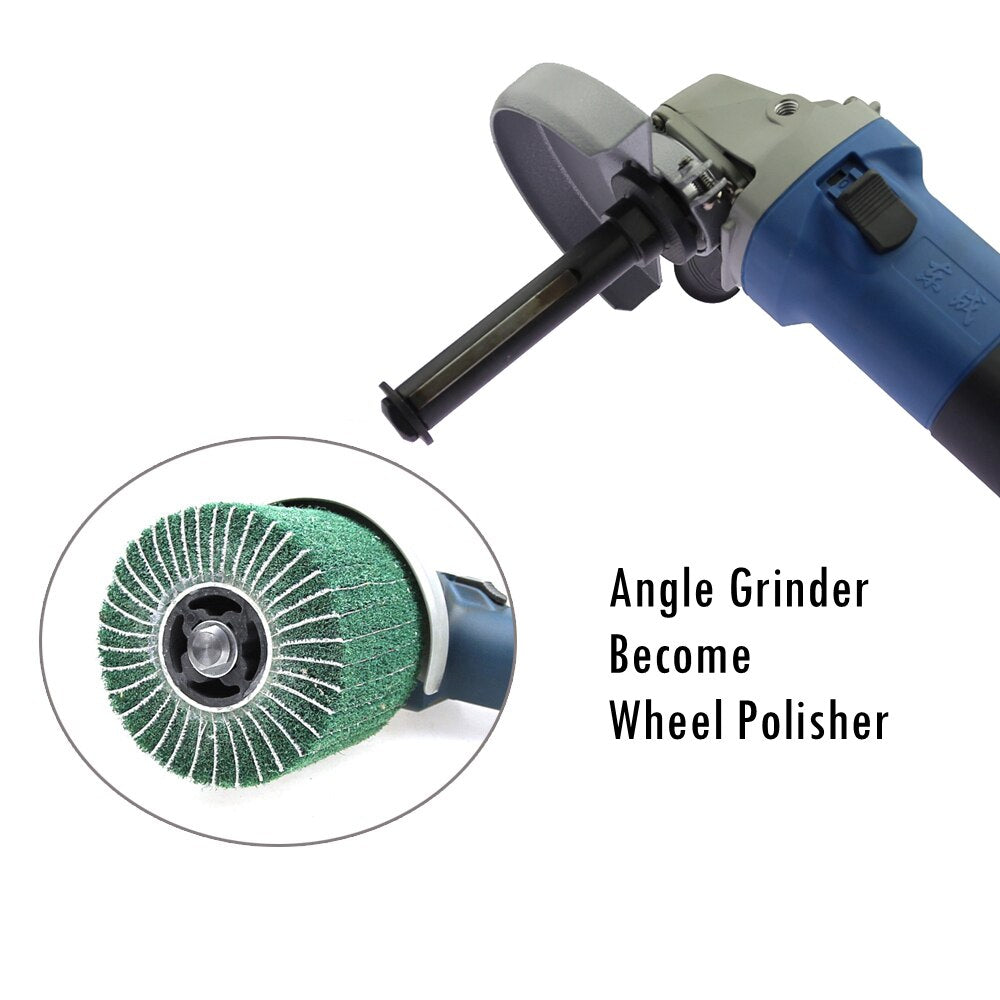 Turning your angle grinder into a polisher