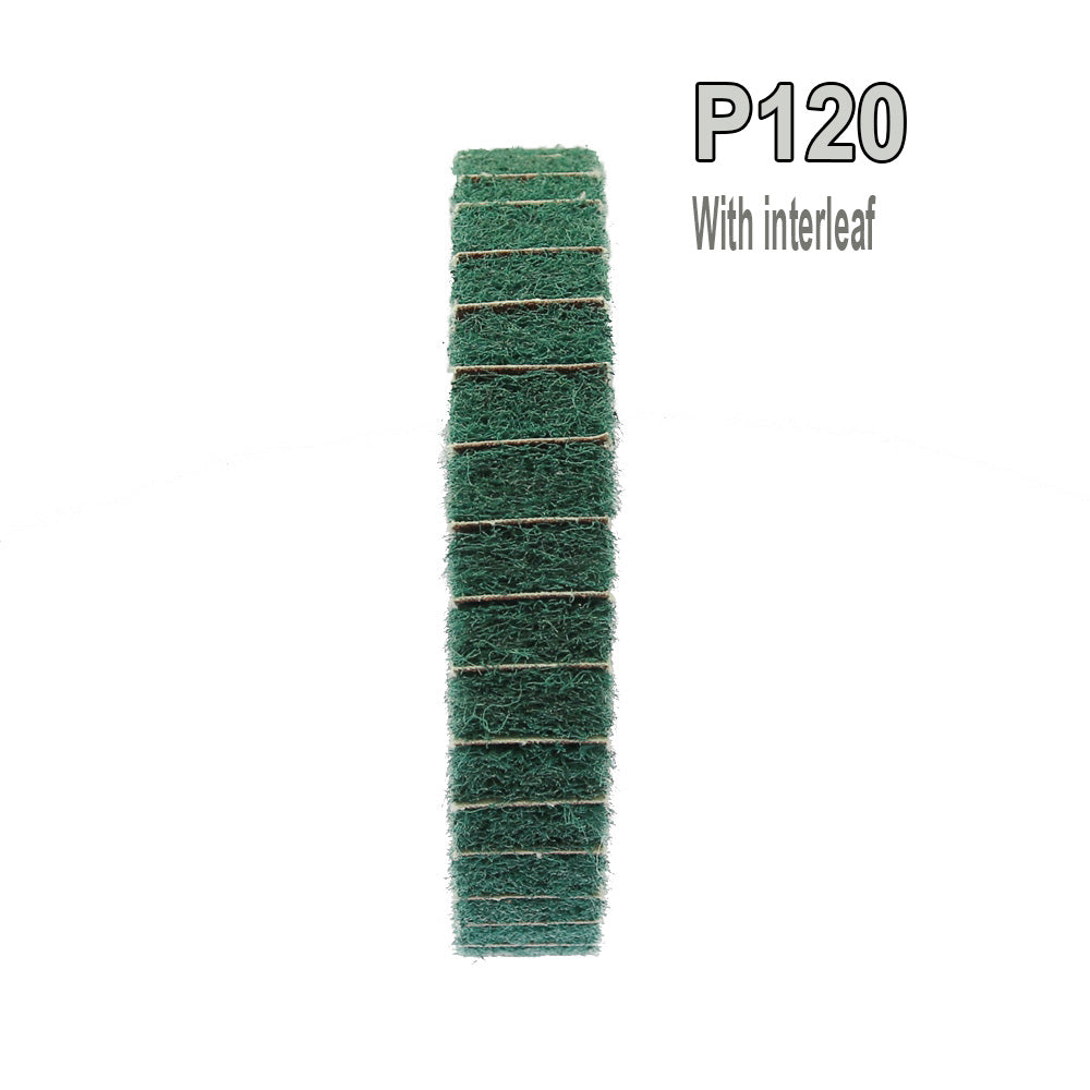 1 piece 100/125/150/200/250/300mm Scotch Brite Mop Polishing Wheel Combi Non-woven Flap Brush