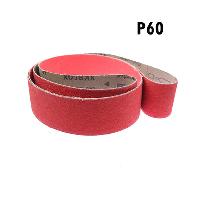 2000x50mm Abrasive Sanding Belts 78.74"x2" Aluminium Zirconia Ceramic Trizact Felt Nylon Polishing Band for Wood Soft Metal Stainless Steel Grinding