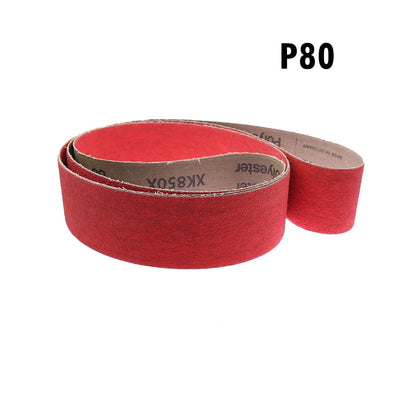 2000x50mm Abrasive Sanding Belts 78.74"x2" Aluminium Zirconia Ceramic Trizact Felt Nylon Polishing Band for Wood Soft Metal Stainless Steel Grinding