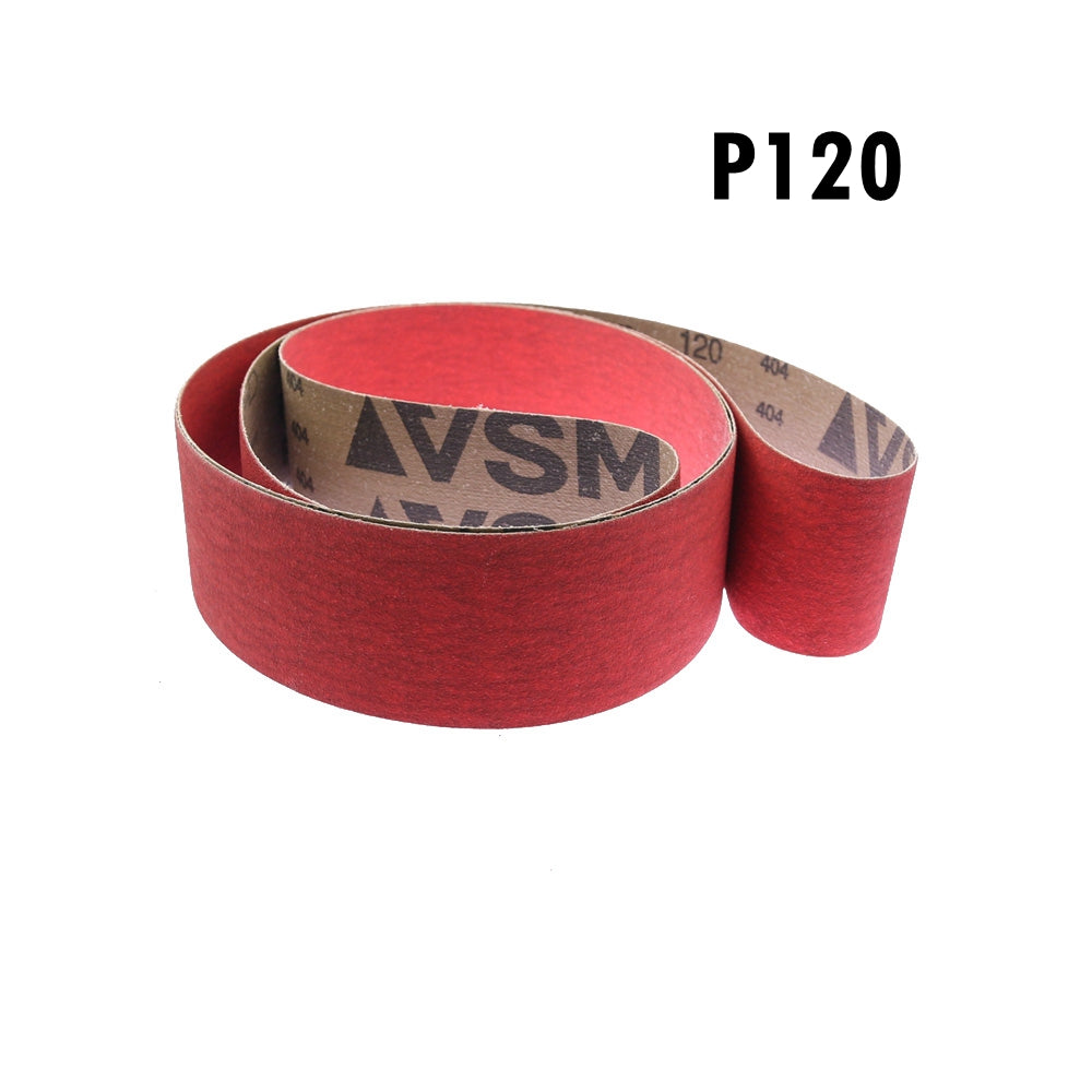 2000x50mm Abrasive Sanding Belts 78.74"x2" Aluminium Zirconia Ceramic Trizact Felt Nylon Polishing Band for Wood Soft Metal Stainless Steel Grinding