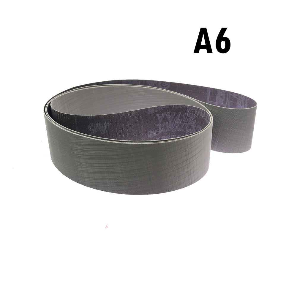 2000x50mm Abrasive Sanding Belts 78.74"x2" Aluminium Zirconia Ceramic Trizact Felt Nylon Polishing Band for Wood Soft Metal Stainless Steel Grinding