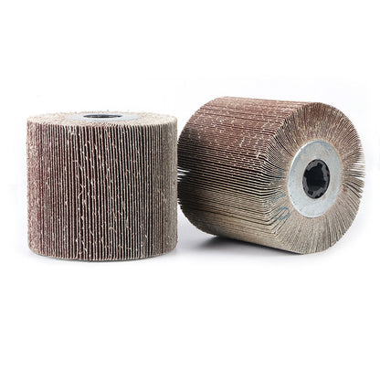 1 piece 120*100*19mm Emery Cloth Mop wheel Striping Wheel P40 - P600 for Metal Polishing