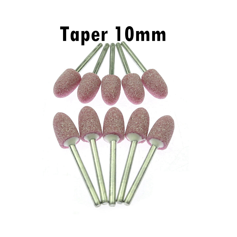 100 pcs/pack 1/8 inch shaft Mounted Ceramic Grinding Head Dremel Die Grinder Polishing Tools