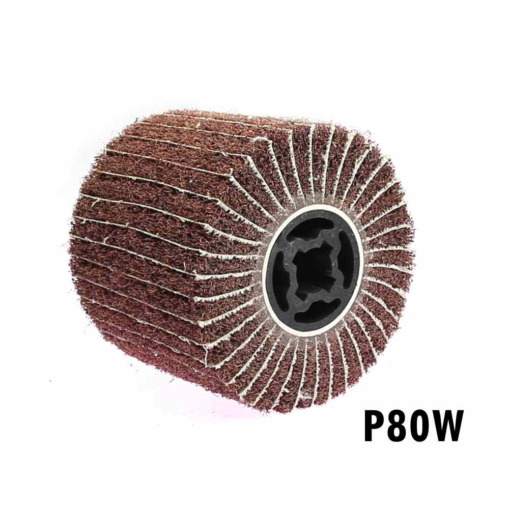 1 piece 110-120x100x19mm Stainless Steel Polishing Wheel Sander Deburring Coarse Grinding Mirror Finish Tool