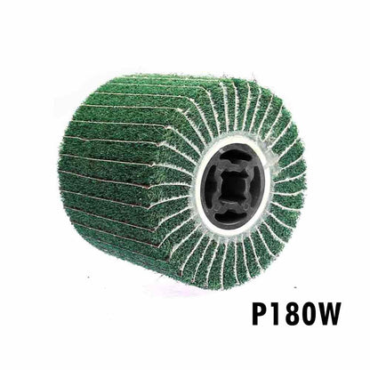 1 piece 110-120x100x19mm Stainless Steel Polishing Wheel Sander Deburring Coarse Grinding Mirror Finish Tool