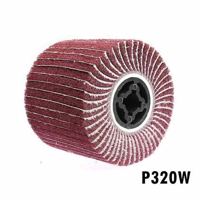 1 piece 110-120x100x19mm Stainless Steel Polishing Wheel Sander Deburring Coarse Grinding Mirror Finish Tool