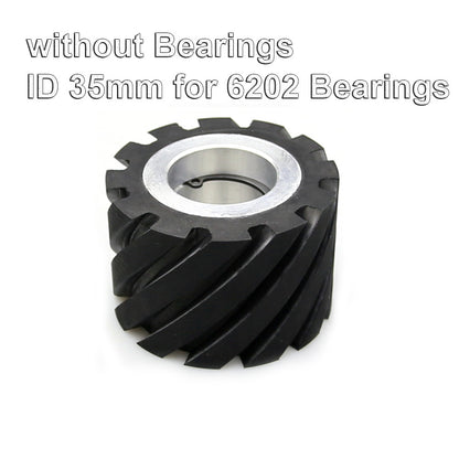 1 piece 75x50mm Rubber Contact Wheel Belt Grinder Backstand Idler Wheel