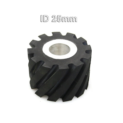 1 piece 75x50mm Rubber Contact Wheel Belt Grinder Backstand Idler Wheel